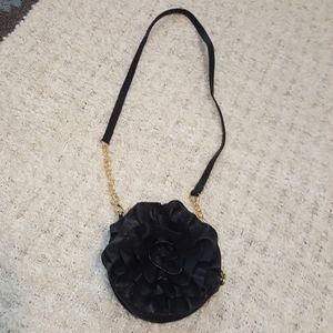 Betsy Johnson round Cross-body Flower Purse